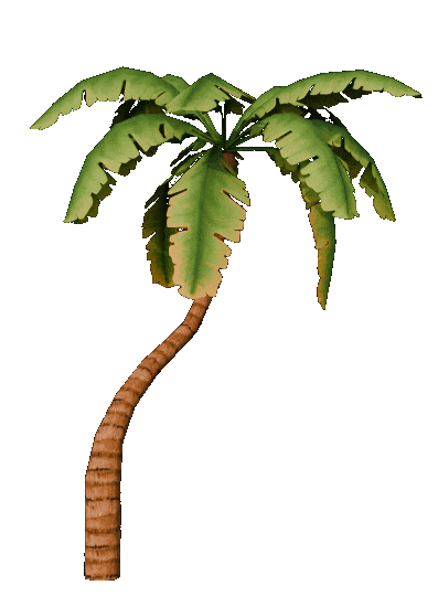 Palm tree decoration